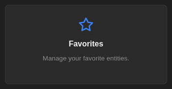 favorites-card